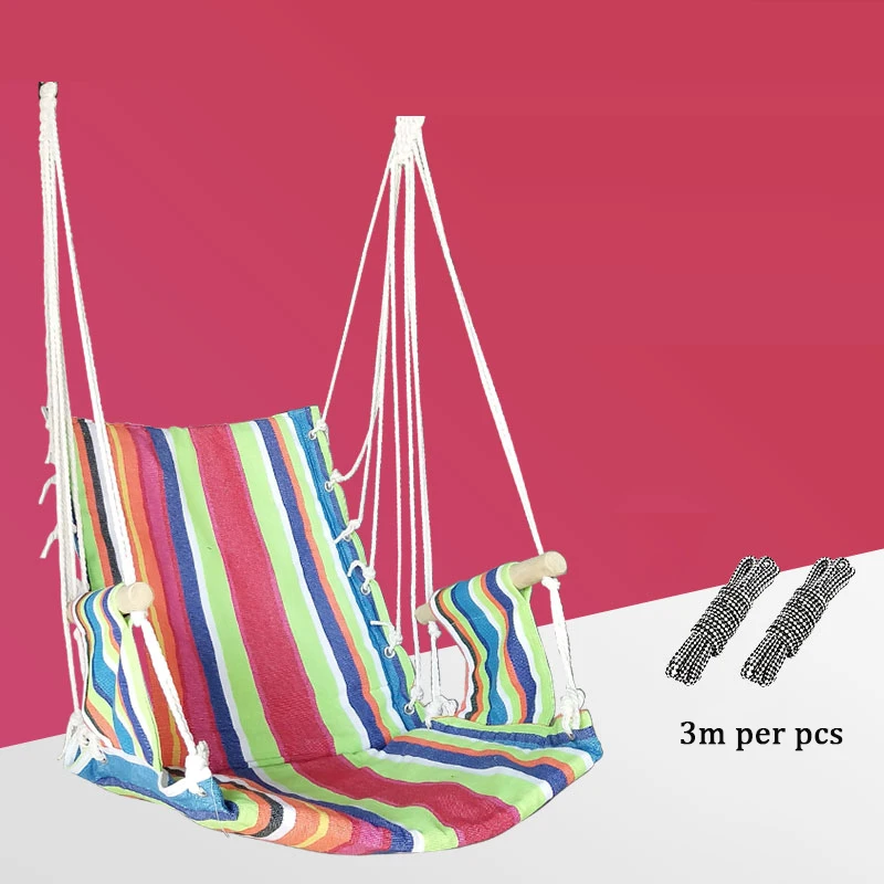 

F 2019 Patio Furnitures Hammock Chair Kids Furniture Hanging Swing Chairs with Rope Sponge Baby Interior Cradle Outdoor Sports