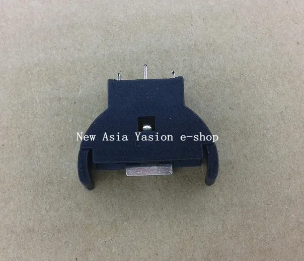 

free shipping 10pcs CR2032 Battery Holder, Button Battery Holder, DIP Vertical Type 3Pins