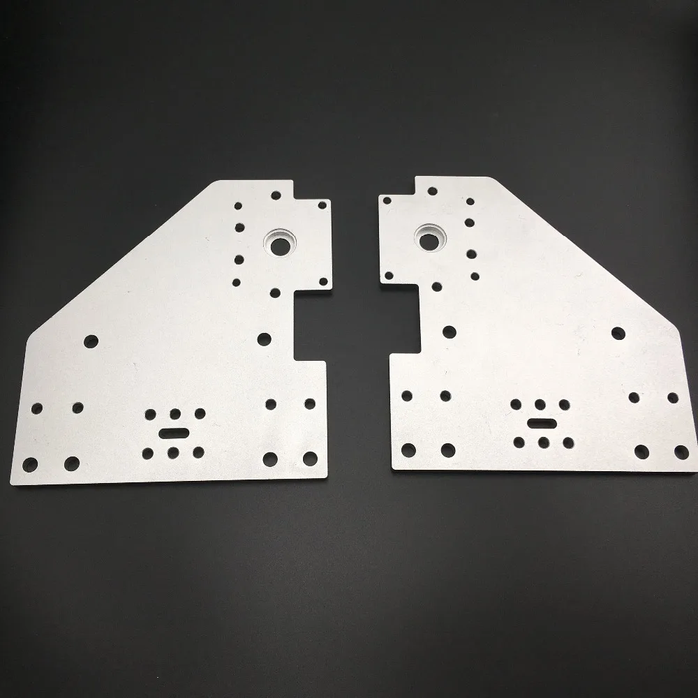Funssor набор из 8 алюминиевых портальные пластины комплект для Сфинкса Кио CNC машина Сфинкса DIY CNC набор алюминиевых пластин