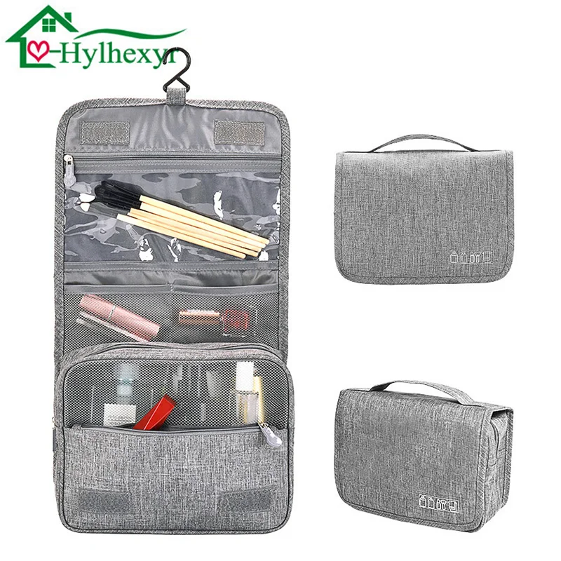 

Women fashion Travel Nylon water-proof cosmetics bags beauty makeup bags bathroom organizer of portable bath hook washing up bag