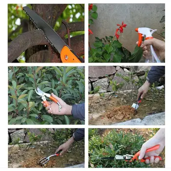 

New Garden Tool Set 10 Pcs /set Multi-Functional Garden Kit Practical/Trowel/Rake qiang