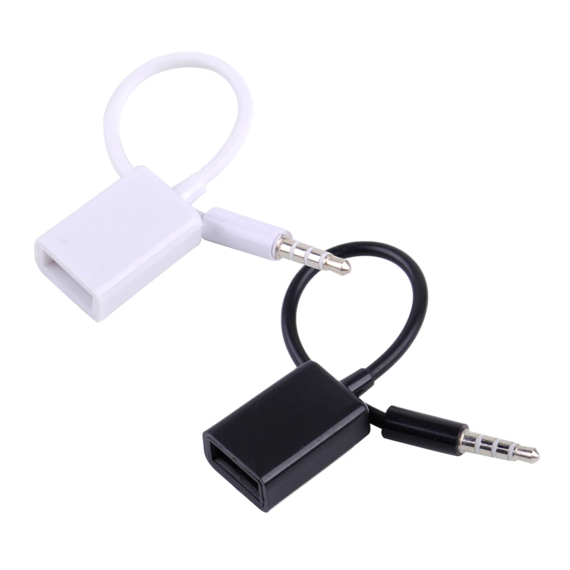 DWCX автомобильные наушники штекер AUX аудио разъем MP3 3 5 мм к USB 2 0 гнездовой