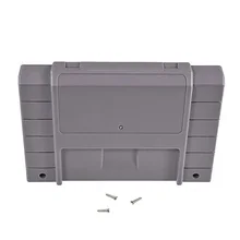 H 10 шт. корпус картриджа для систем Super SNES с 2 винтами