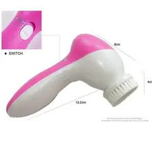 5 In1 с смягчающим эффектом уход за кожей лица Уход за кожей лица Красота очищающий массажный массажер для лица, неэлектрическое для чистки лица удобные