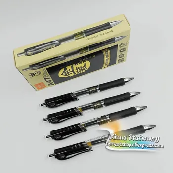 

[TrueColor] (4 Pieces/Lot) Korean School Office Supplies 0.5mm Classic Gel Ink Pen Black For Writing Student Stationery A47