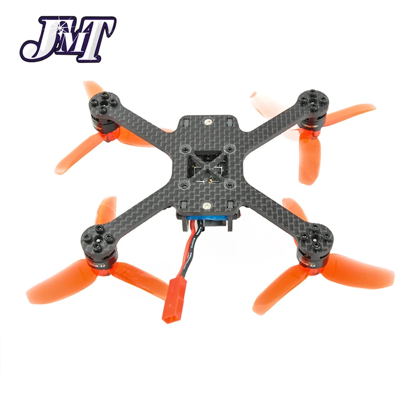JMT Leader-120 120 мм углеродное волокно DIY Mini FPV Racer Квадрокоптер Дрон камера OSD F3 бесщеточный BNF комбо набор