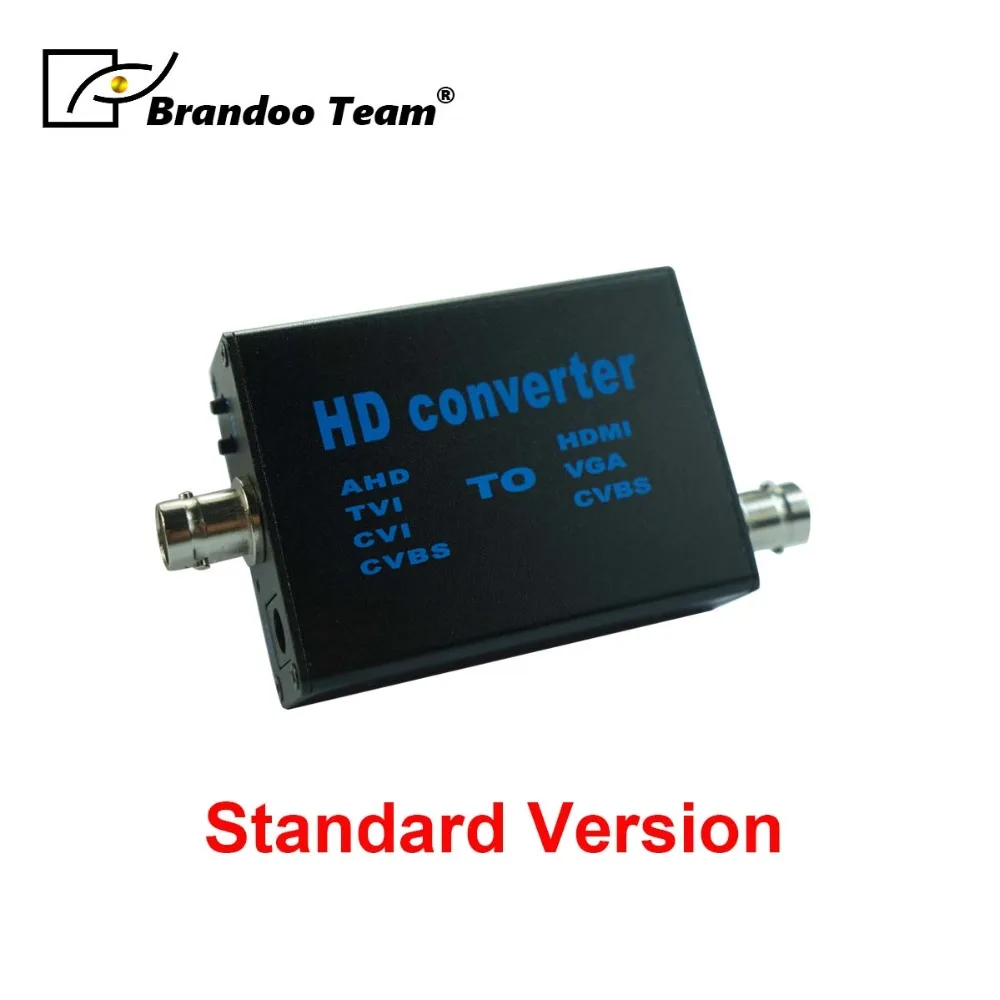 

Promotion! Brandoo A2H High definition ahd /tvi/ cvi/cvbs signal to hdmi/vga/cvbs video signal Convertor,free shipping