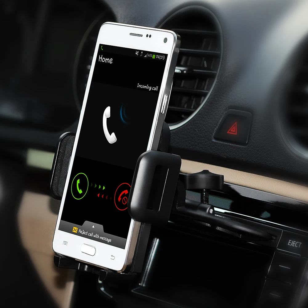  Mpow MCM3 CD Slot Car Phone Holder 360 Rotation Car Mount Holder Stand For iPhone X/ XR/ 8/ 8 Plus 