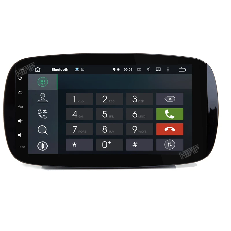 Discount HIFIF Quad Core 9 inch Android 7.12 Car Radio Player For Mercedes Benz Smart 2016 Radio Stereo GPS Navigation headunit free maps 4