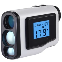 Лазерный водонепроницаемый дальномер-монокуляр с ЖК-дисплеем. Диапазон измерения до 600 м. 3 варианта цветового оформления