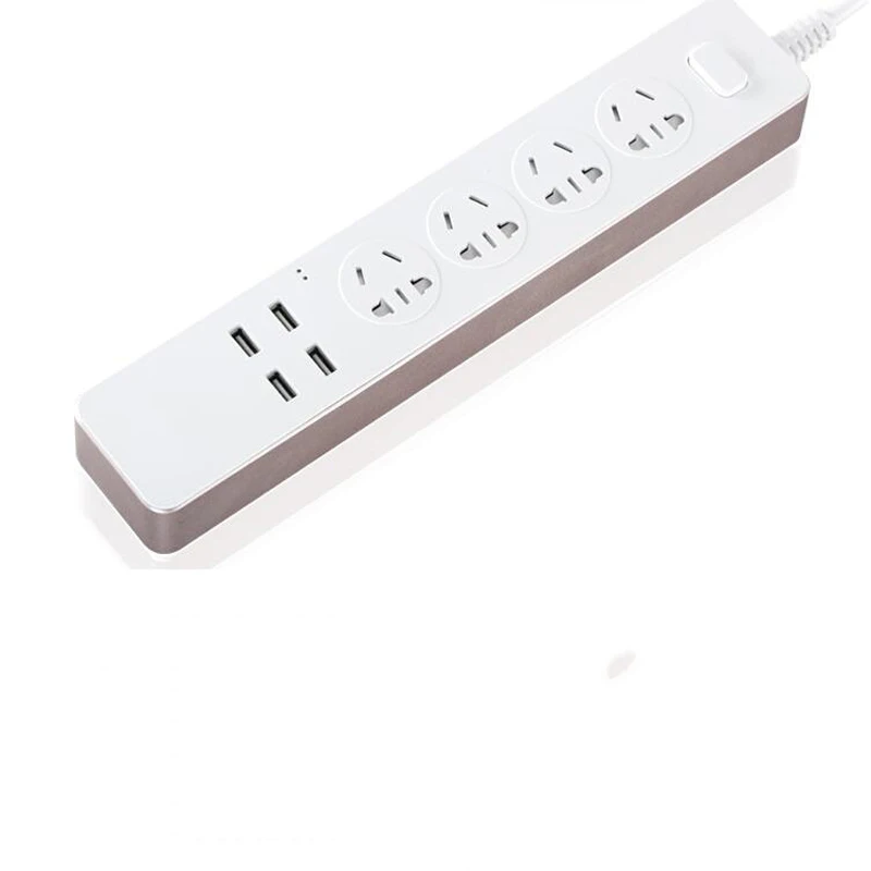 

Original smart power socket portable plug adapter with 4 USB ports Multi-function smart home socket