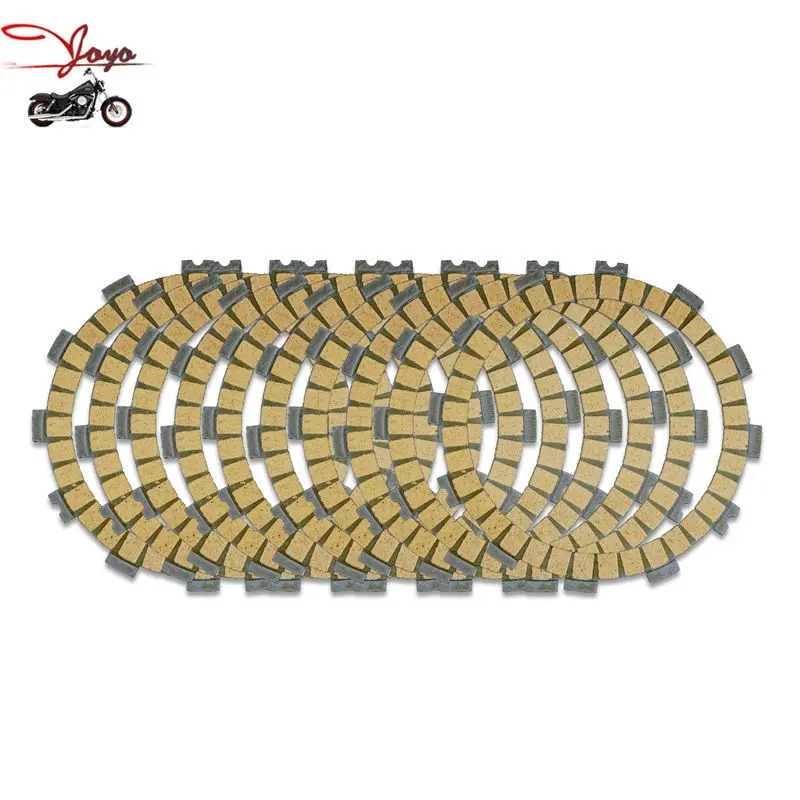 

Motorcycle Paper-based Wet Clutch Friction Plates For ZX900 Ninja KLZ1000 Versys ZR1000/Z1000 ZX1000 ZX10R GSXR1000 YZF-R1