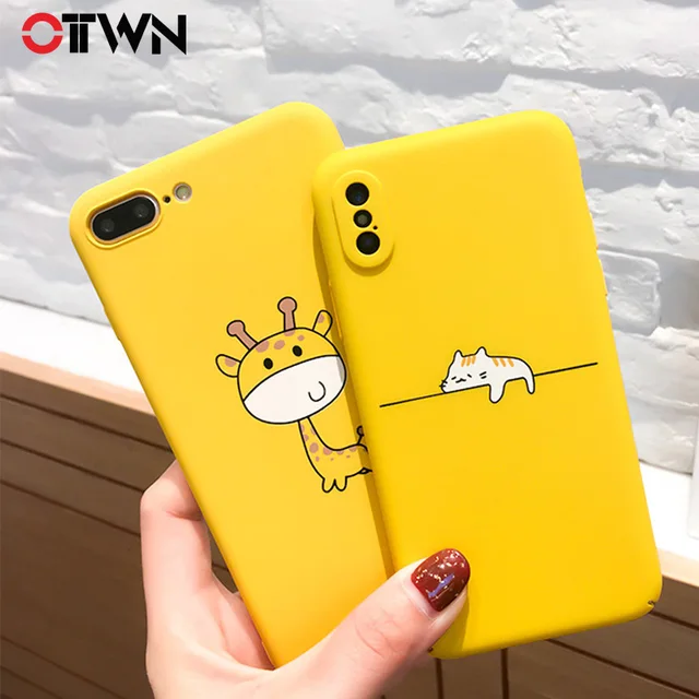 Best Offers Ottwn Cute Animals Deer Phone Case For iPhone X 8 7 6 6s Plus Cactus Pineapple Hard PC Yellow Back Cover Cases For iPhone 7 Plus Best Offers Ottwn Cute Animals Deer Phone Case For iPhone X 8 7 6 6s Plus Cactus Pineapple Hard PC Yellow Back Cover Cases For iPhone 7 Plus