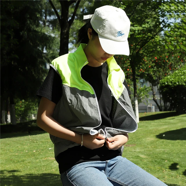 Gilet Ciclismo Invernale Antivento E In Pile - Riflettente, Con Tasche, Per MTB E Strada - Foto 2