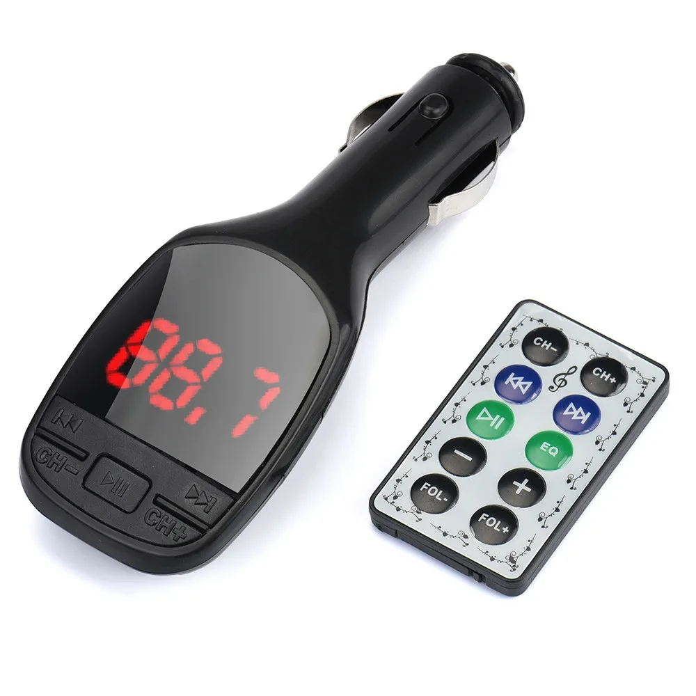 

Car Mp3 Player 87.5mhz-108.0mhz Wireless MP3 Player Auto FM Transmitter Modulator LCD Car Kit USB Charger SD MMC Remot APR03