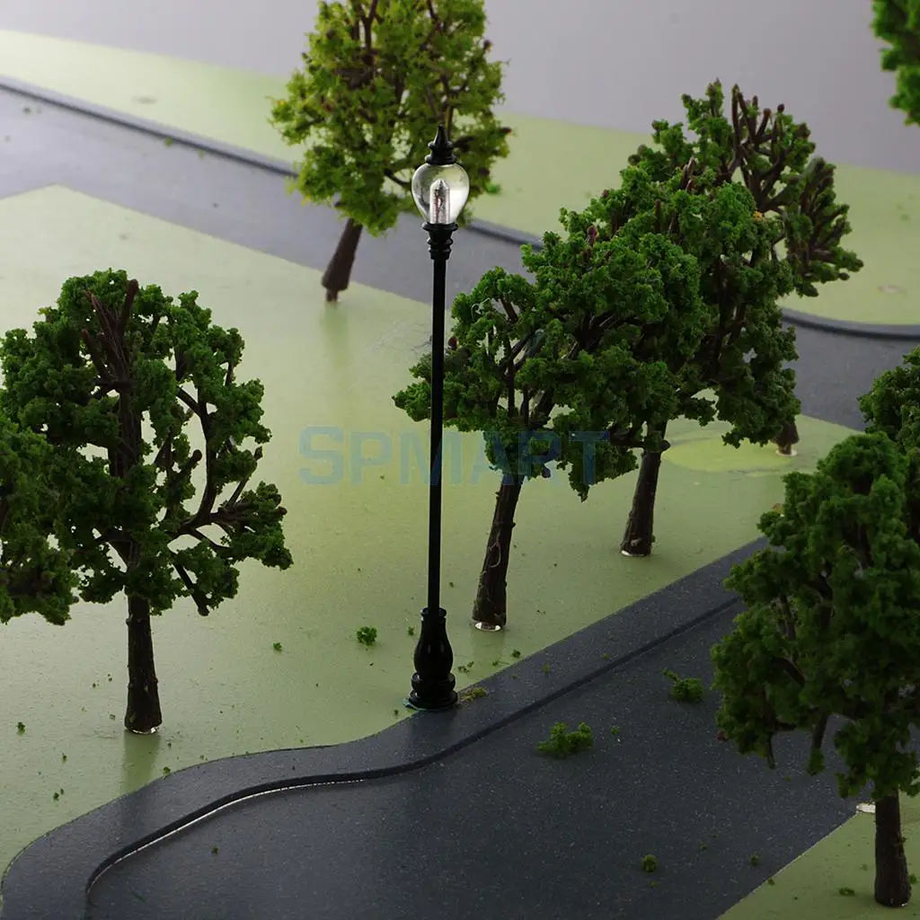 Купить упаковка из 6 шт. модель железной дороги поезд макет сад пейзажи ...