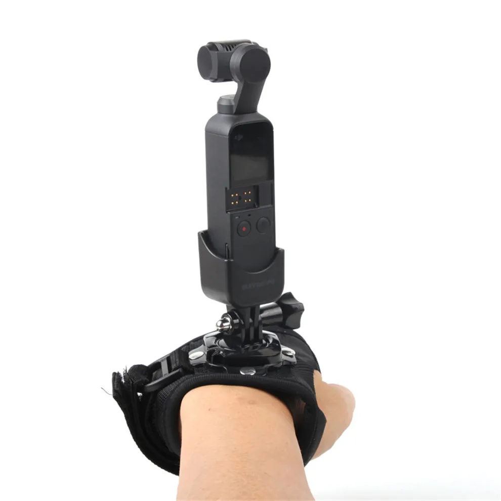 Wrist Band Belt and Supporting Adapter Hand Strap Accessories for DJI OSMO POCKET Gimbal & GOPRO Camera-4