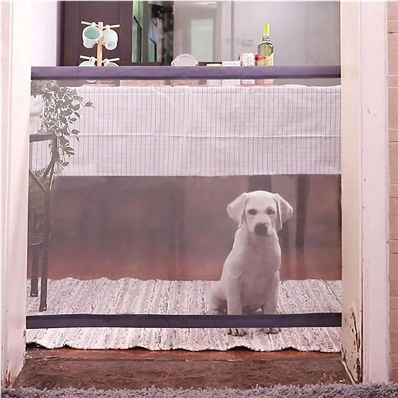 Easy Install Dog Isolation Net Pet Dog Safety Enclosure Magic