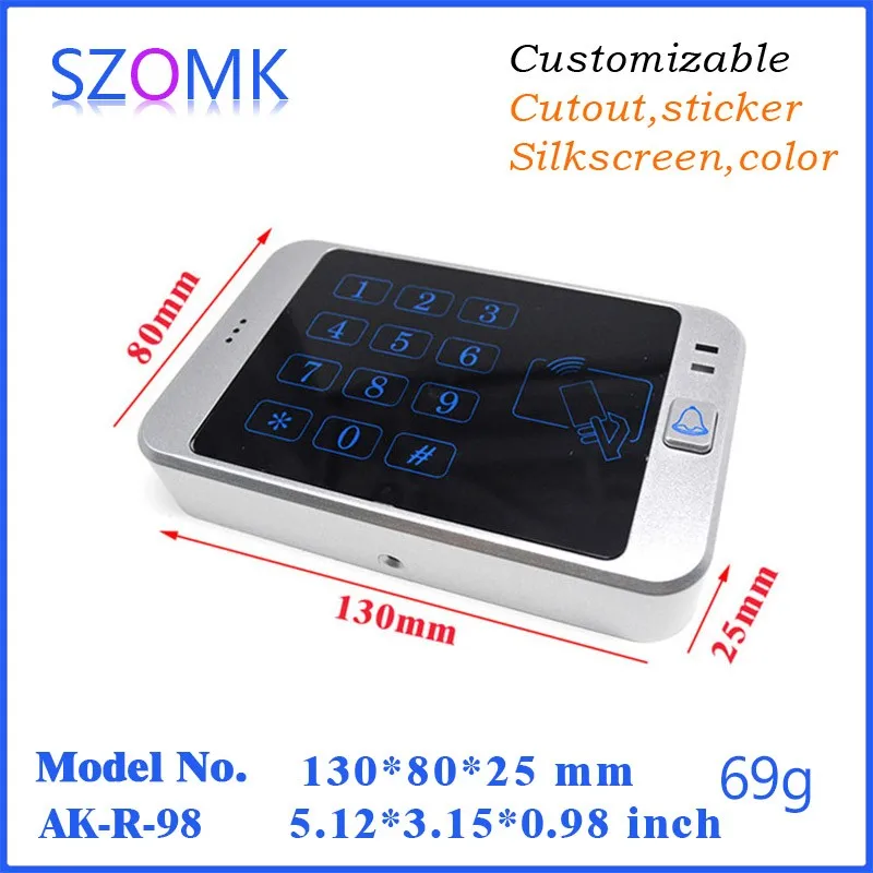 szomk IC card reader plastic enclosure for electronics project plastic sensor junction box distribution box instrument case plastic housing for pcb (4)