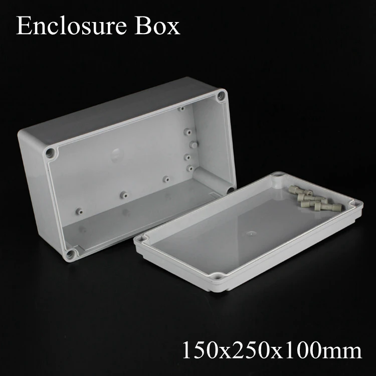 150*250*100MM IP67 ABS electronic enclosure box Distribution control