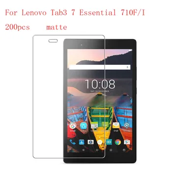 

Anti-glare Tablet LCD film Screen Protector for Lenovo Tab3 7 Essential 710F/I 9H Anti-scratch without retail packing 200pcs/lot