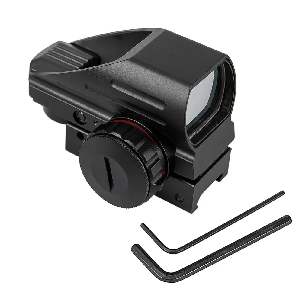 

Tactical Holographic Red Green Dot Sight Scope 4 Different Reticles Hunting Accessories With Picatinny Rail Mount