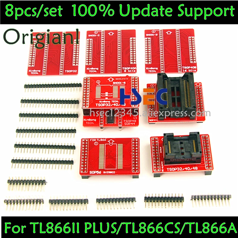 Базовый адаптер TSOP32 для minipro TL866CS TL866A и Xgecu TL866ii plus tl866 Универсальный USB