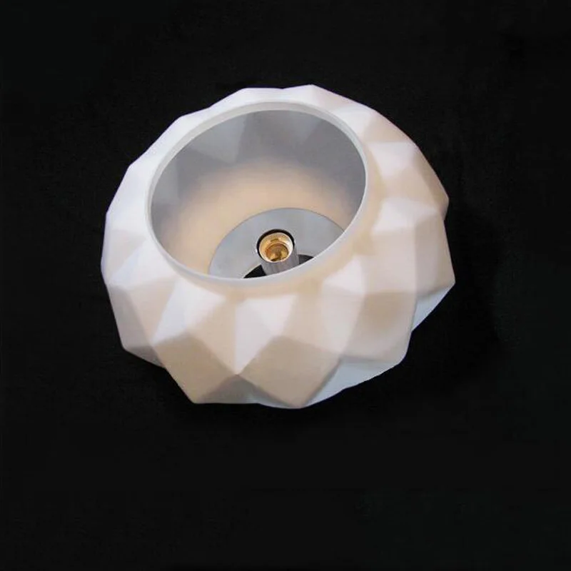 Glass Pendant Lights Simple Modern Hanging Black White Glass Pendant Lamps Diamond Cutting Plating Decorative Pendant Light for Restaurant (14)