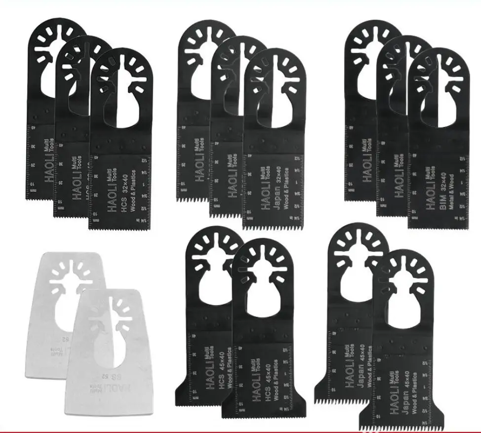 

15pc quick change Oscillating Tool Saw Blades fit for FEIN,Dremel,TCH,Dewalt,FREE SHIPPING,accessories for wood working tool