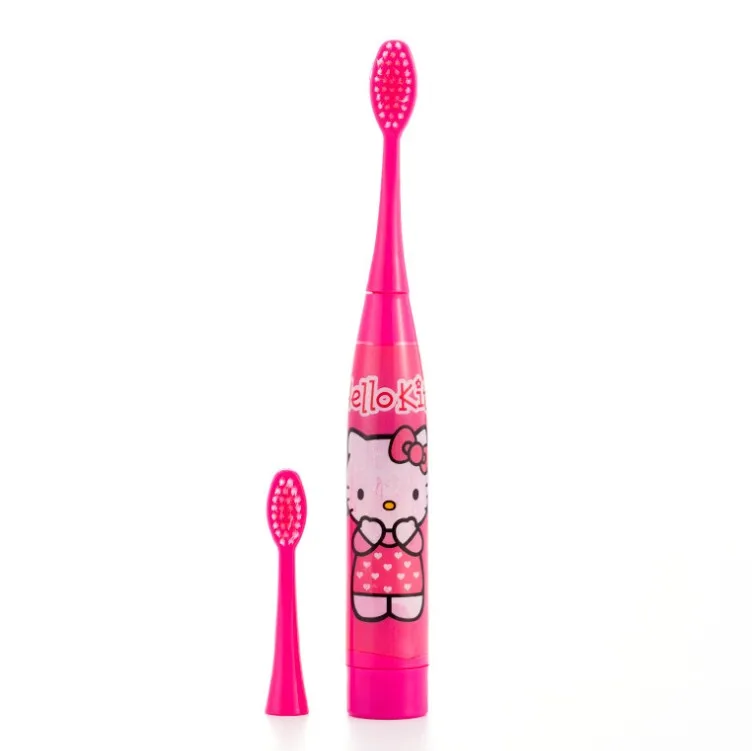 

2pcs/pack random color Cartoon Pattern Children Electric Toothbrush Head Rotary Tooth Brush Replacement Heads For Kids
