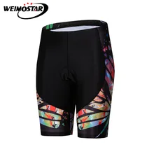Шорты для велоспорта женские шорты для велосипедистов MTB шорты для езды на велосипеде Ropa Ciclismo колготки женские велосипедные шорты Knicker розовые черные цветы