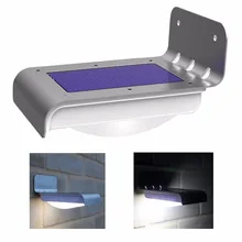 16 LED Solar Outdoor Light Panel Powered Motion Sensor Led Lamp Energy Saving Wall Lamp Solar Security Lights for Outdoor Garden
