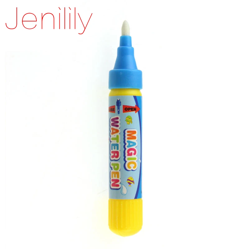 Jenilily 1 шт. американская ручка для рисования воды замена нетоксичный водный магический рисунок ручка для дошкольного образования игрушка для рисования - Цвет: 1pc small pen blue