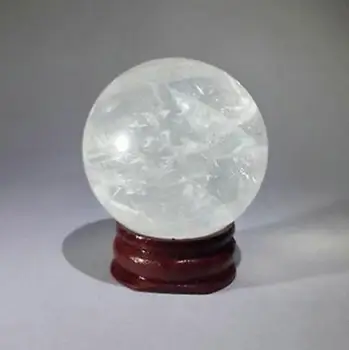 

100% natural rock quartz crystal ball healing as gift