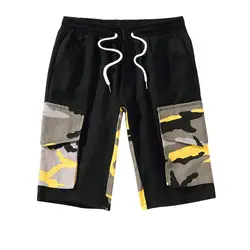 Оригинальные летние мужские шорты кэжуал мужские летние новые стильные камуфляжная форма для отдыха модные брюки с несколькими карманами