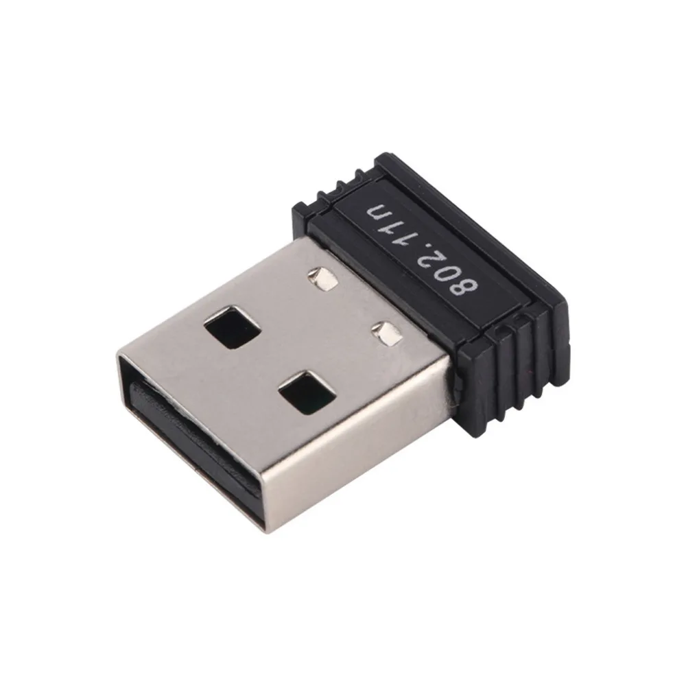 В наличии! 1 шт. мини USB WiFi адаптер N 802 11 b/g/n wi-fi ключ с высоким коэффициентом
