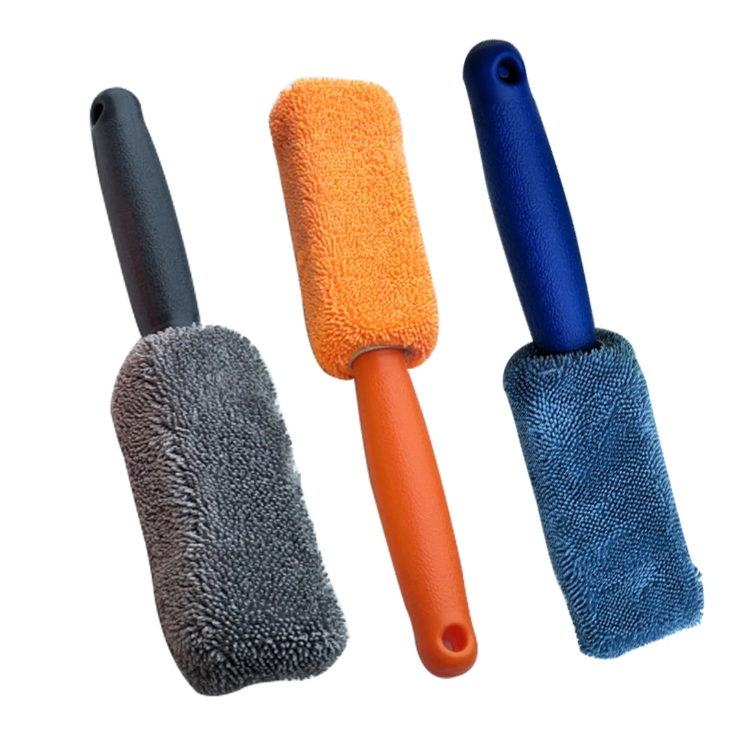 Buy Tire Wheel Cleaning Car Brush Microfiber Scrub Car