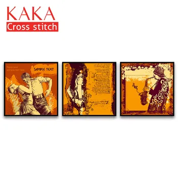 

Cross stitch kits,Embroidery needlework sets with printed pattern,11CT-canvas for Home Decor Painting,Landscape Full NCKS016