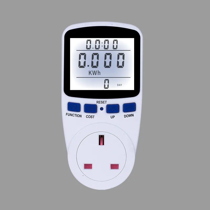 

AC Power energy meter Digital wattmeter EU/UK/US energy meter monitor electricity consumption Measuring socket analyzer