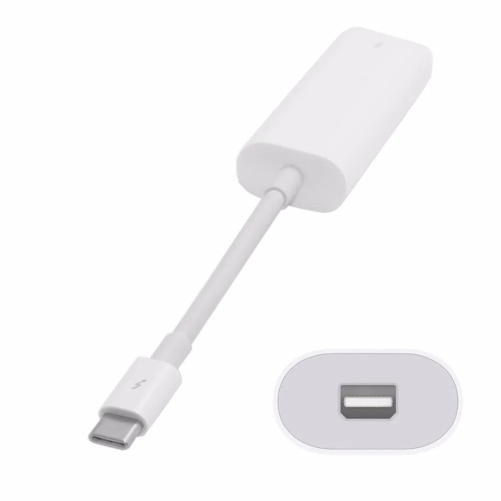 Xiwai 40 Гбит/с USB-C Thunderbolt 3 порта к адаптеру Thunderbolt 2 для дисплея Macbook Pro MC914 и жесткого диска
