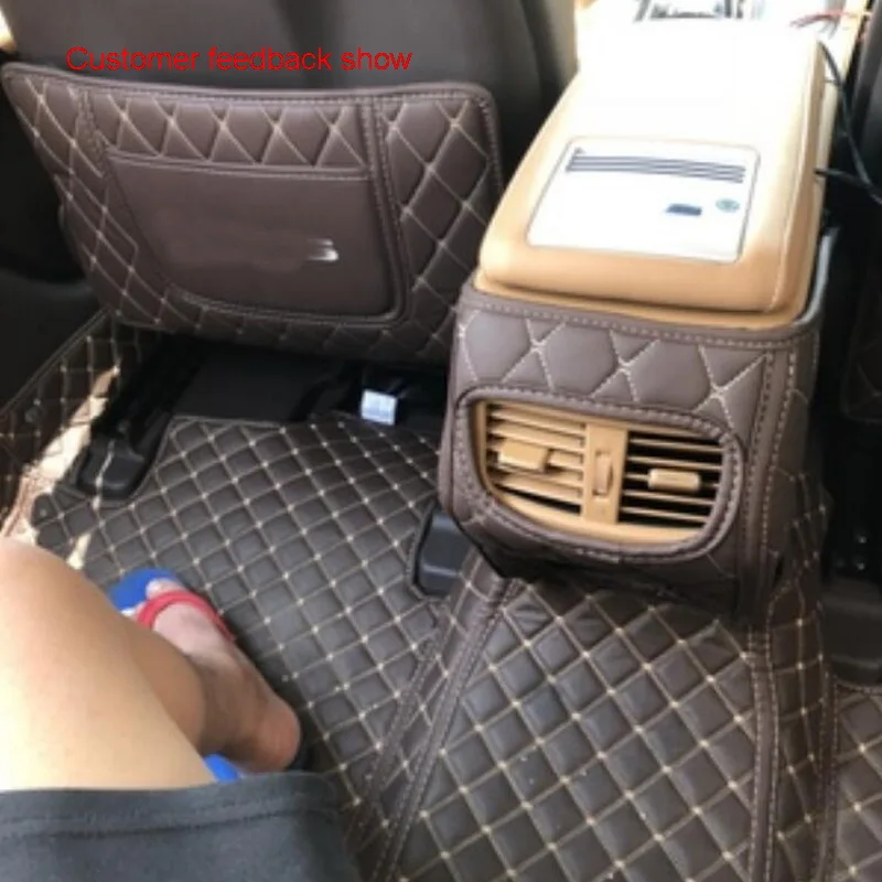 Tonlinker чехол наклейка для LEXUS RX NX ES автомобильный Стайлинг 1/2 шт из искусственной кожи на заднее сиденье анти-Грязная накладка чехол наклейка