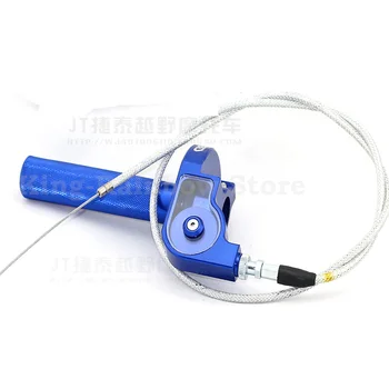 

CNC Aluminum 7/8" 22mmThrottle Tube Clamp Throttle Grip Quick Twister Throttle Cable For Motorcycle IRBIS ABM KAYO Dirt Pit Bike