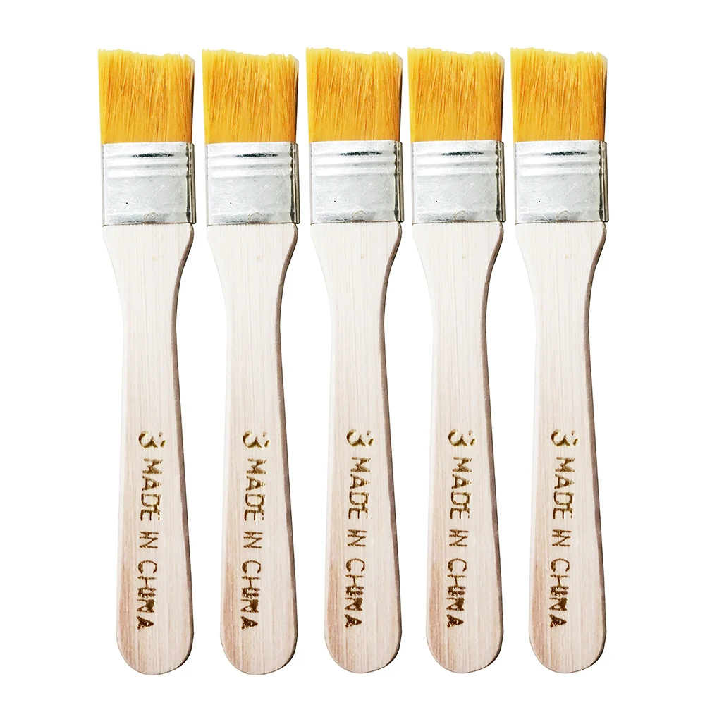 

5PCS Soft Cleaning Brush Computer Keyboard PC Dust Cleaner Wood Handle for Electronics Mobile Phone PCB Repair Tools Set