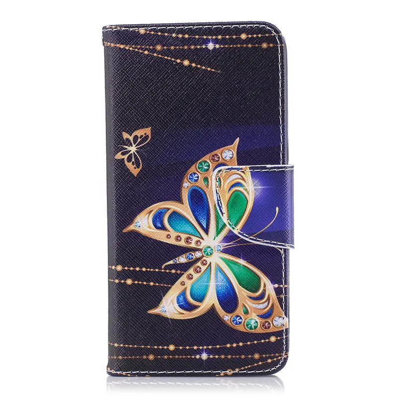 Для Coque huawei Y6 чехол, кожаный чехол для Fundas huawei Y9 чехол Y5 чехол с откидной крышкой с бумажником и подставкой Чехол для телефона s - Цвет: 15