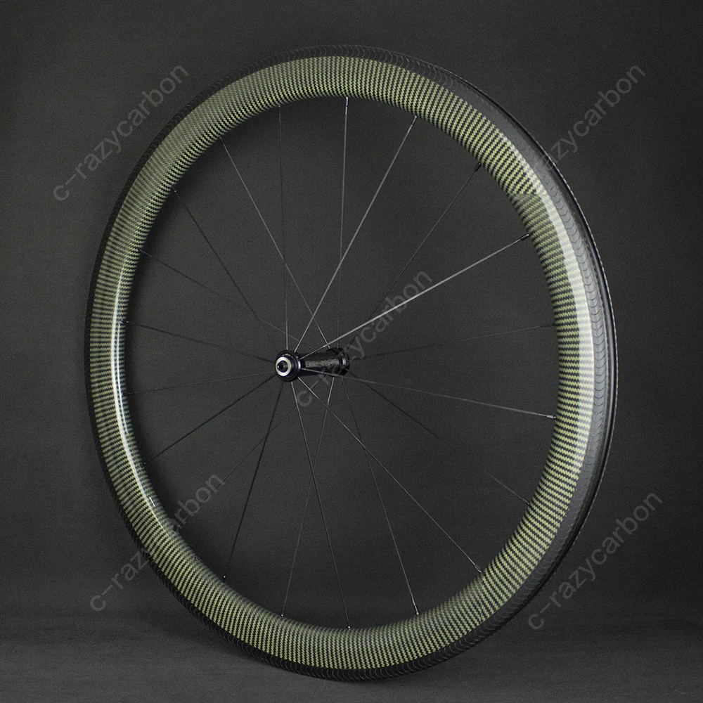 Flash Deal Showstopper Brake Track Kevlar Aerodynamic Performance 700C Road Carbon Wheels With R36 Carbon Hubs Free Shipping 2