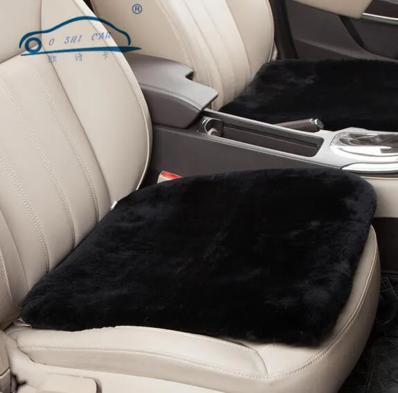 

Winter wool car seat cushion single wool sofa cushion boss chair car seat Australian wool cushions