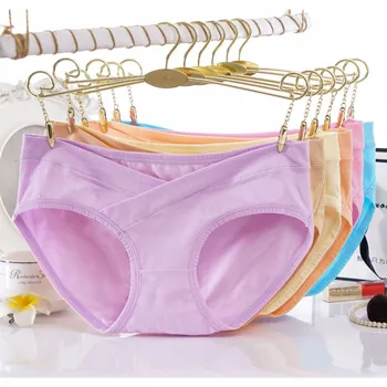 

U-Shaped Low Waist Maternity Underwear Maternity Panties Cotton Pregnant Women Underwear Pregnancy Briefs Women Clothes