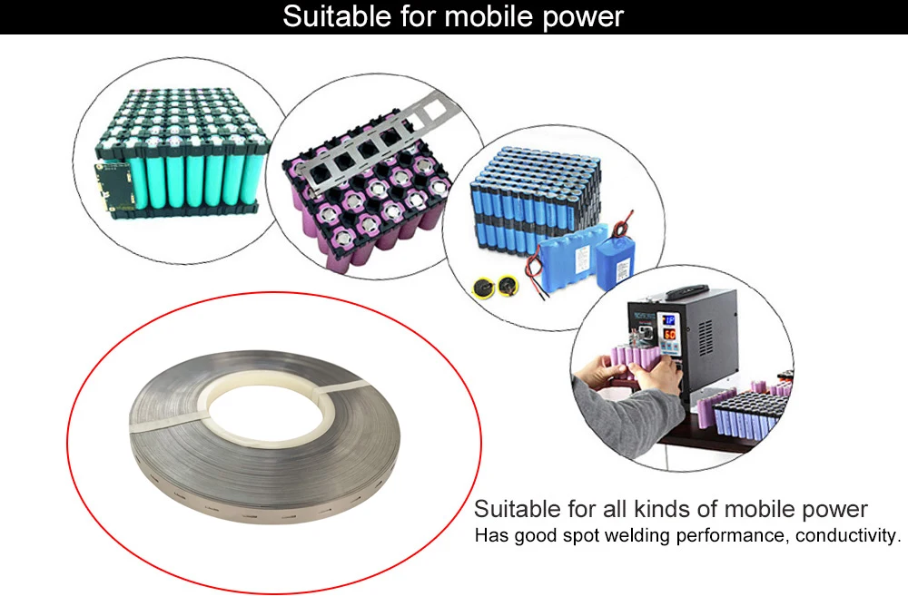 1k 0,15x7 мм перфорированная чистая никелевая полоса 99.93% Высокая чистота чистый никелевый пояс для 18650 батареи сварочный аппарат точечная сварочная лента