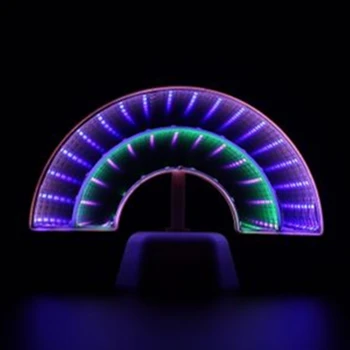 

LED Table Lamp Mirror Tunnel Lights Colorful Modeling Light Holiday Gifts Night Lamp 3d Lamp Decoration De Maison Night Lamp NEW