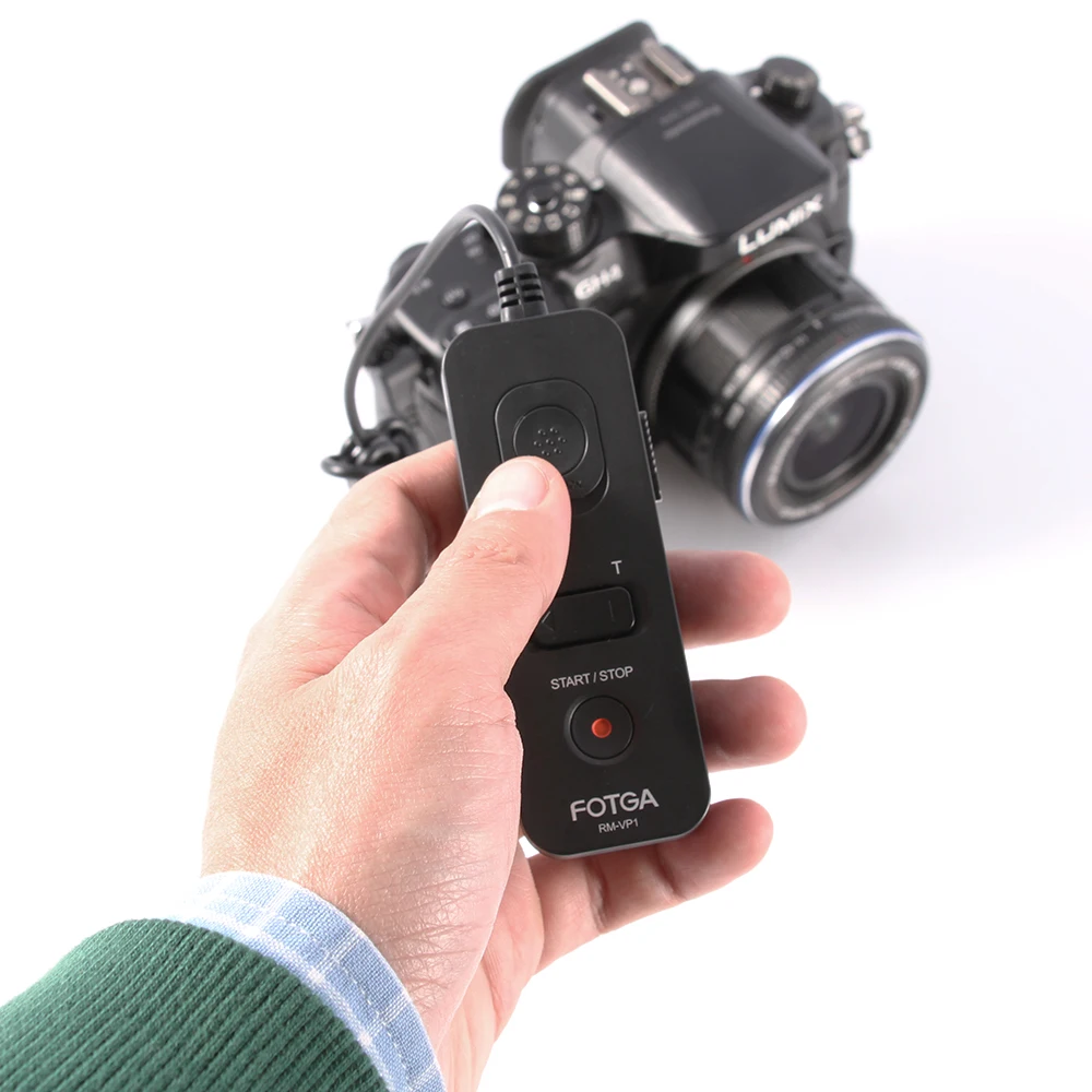 Переходное кольцо для объективов FOTGA RM-VP1 дистанционного Управление Кабель дистанционного затвора для цифрового фотоаппарата Panasonic GH5 GH4 GH3 DMW-RSL1/RS1 Камера